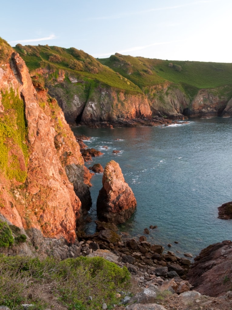 North Coast looking away from Devil's Hole, St. Mary, Jersey, Channel Islands