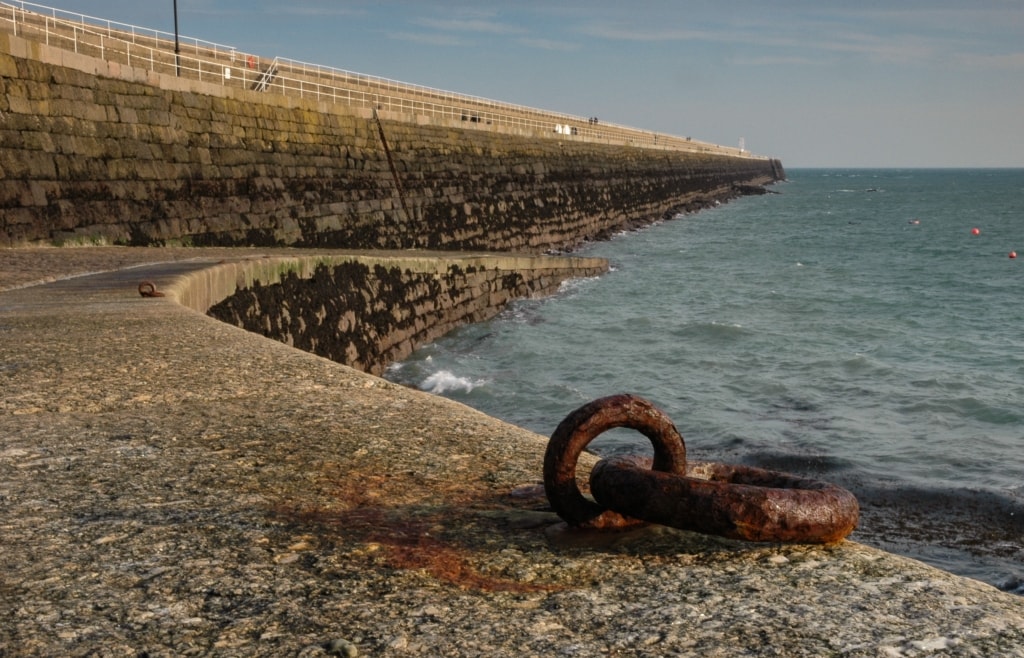 St. Catherine's Breakwater from the slipway, St. Martin, Jersey, Channel Islands